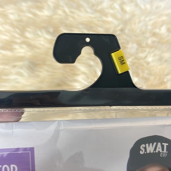 Girls 3 piece SWAT cop police woman black navy Halloween costume sz S cop woman - Picture 8 of 16